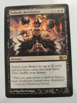 DIABOLIC REVELATION 87 RARE MAGIC 2013 (M13) MAGIC: THE GATHERING NM/M - Image 1