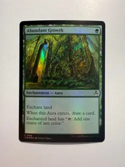 Abundant Growth 184 MTG Innistrad Remastered Foil - Image 1