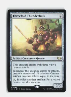 Threefold Thunderhulk 265 The Lost Caverns of Ixalan MTG NM - Image 1