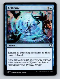 Aetherize Normal U Commander: Bloomburrow 161 NM - Image 1