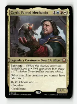 Cayth, Famed Mechanist - #6 - Non Foil - MTG - Near Mint - Image 1
