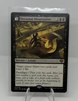 MTG - Decorum Dissertation - Secrets of Strixhaven NM/M Condition - Image 1
