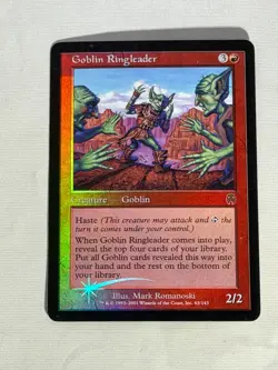 MTG FOIL Goblin Ringleader Apocalypse Magic the Gathering - Image 1