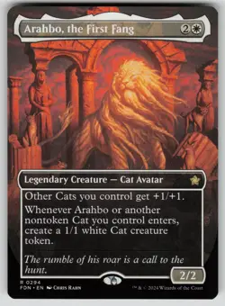 Arahbo, the First Fang (Borderless) Normal R Foundations 294 NM - Image 1