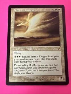 MTG Magic The Gathering Scourge Eternal Dragon #12/143 TCG CCG NM/MT Unplayed - Image 1