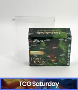 MTG LORD OF THE RINGS TALES OF THE MIDDLE EARTH SEALED BOOSTER BOX WITH ACRYLIC - Image 1