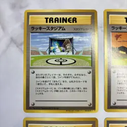 Pokemon Card Old Back Lucky Stadium Set Of 4 - Image 2