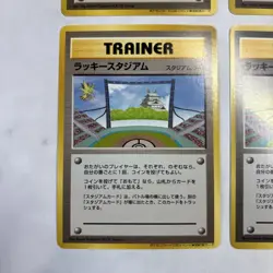 Pokemon Card Old Back Lucky Stadium Set Of 4 - Image 4