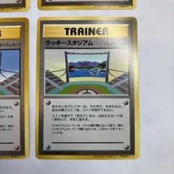 Pokemon Card Old Back Lucky Stadium Set Of 4 - Image 5