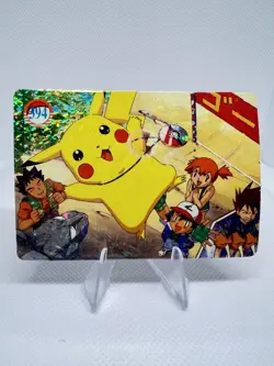 Pokemon Vintage Pocket Monsters Vending HOLO Prism Sticker 1999 Nintendo Japan - Image 1