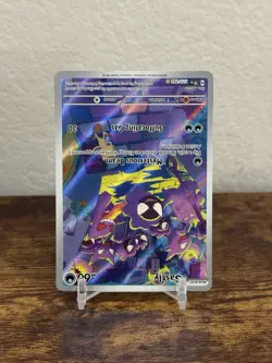 Pokemon TCG Gastly Illustration Rare Holo SV05 Temporal Forces 177/162 NM - Image 3
