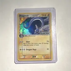 Pokemon Dragonair Delta Species Holo 41/113 EX Delta Species 70 HP Slam 2005 - Image 1