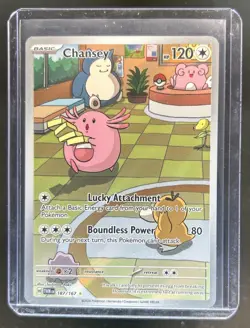 2024 Pokemon Twilight Masquerade Chansey #187/167 - Image 1