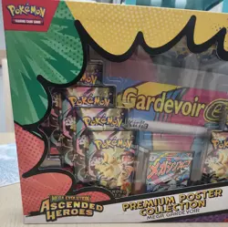 Pokemon TCG: Ascended Heroes Premium Poster Collection Mega Gardevoir Sealed Box - Image 3