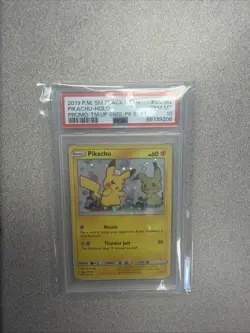 Pokemon Pikachu SM Black Star Promo SM162 Holo PSA 10 2019 - Image 1