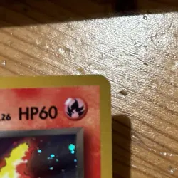R-Gang'S Fire Pokemon Card Old Back Lv.26 Monster Ball Holo - Image 4