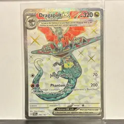 Pokemon Dragapult ex 200/167 Sv06 Twilight Masquerade Ultra Rare Holo EX 320 HP - Image 1