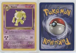 Hypno Pokemon Fossil #23 1999 - Image 3