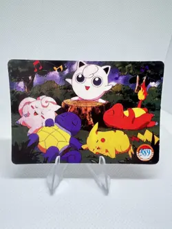 Pokemon Vintage Pocket Monsters Vending HOLO Prism Sticker 1999 Nintendo Japan - Image 2