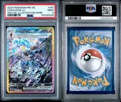 Pokemon 2025 Ceruledge ex 147/131 Tera SIR Prismatic Evolutions PSA 9 - Image 3