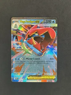 MEGA FERALIGATR EX - 043/217 Double Rare ME: Ascended Heroes Pokemon NM - Image 1