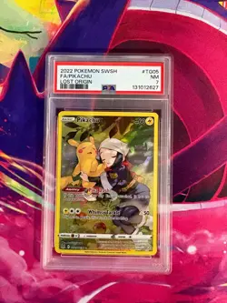 Pikachu TG05/TG30 Lost Origin English PSA Graded 7 Pokemon TCG - Image 1