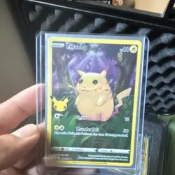 Pokemon Pikachu Celebrations Holo Rare #005/025 60 HP English 2021 Card - Image 1