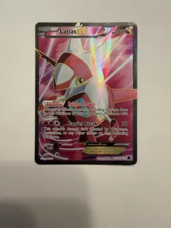 Latias EX (112 Full Art) 112/116 Plasma Freeze Holo Pokemon - Image 1