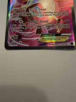 Latias EX (112 Full Art) 112/116 Plasma Freeze Holo Pokemon - Image 2