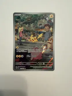 Pokemon Pikachu Illustration Rare SV: Scarlet & Violet 151 173/165 Holo - Image 1