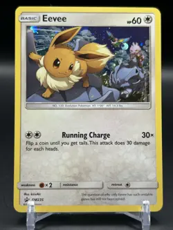 2019 Pokemon Eevee SM235 Sun & Moon Promo Holo NM - Image 1