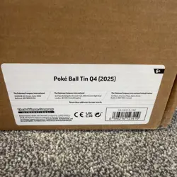 Pokemon TCG Amazon Poke Ball Tin 3-Pack Bundle Q4 2025 Sealed Pokeball Set - Image 2