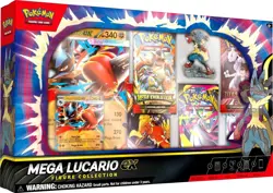 Pokemon TCG Mega Lucario ex - Premium Figure Collection Box Factory Sealed - Image 1