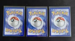 Pokemon First Partner Illustration Collection Kanto Starter Set Series 1 Promos - Image 2