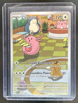 2024 Pokemon Twilight Masquerade Chansey #187/167 - Image 1