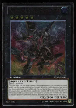 Number C101: Silent Honor DARK LVAL-EN046 Ultimate Rare 1st Edition YU-GI-OH - Image 1
