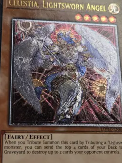 Celestia, Lightsworn Angel (UTR) LODT-EN024 EURO Ultimate Rare Yugioh Unlimited - Image 4