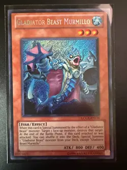 1x NM Gladiator Beast Murmillo LCGX-EN236 Super Rare Unlimited Edition - Image 1