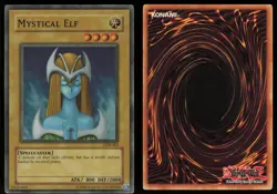 Mystical Elf LOB-062 2002 Super Rare YU-GI-OH - Image 3