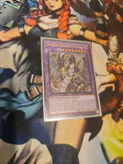 Yu-Gi-Oh Thunder Dragon Colossus OP10-EN001 Ultimate Rare Near Mint Condition - Image 5