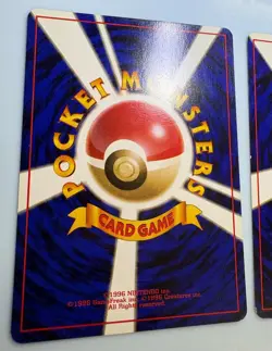 Bad Ratta Collatta R Mark Pokemon Card Old Back - Image 4