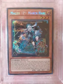 YU-GI-OH! MALISS P MARCH HARE BGS 8.5 NM-MT+ ALLIANCE INSIGHT #ALIN-EN023 PSA - Image 2