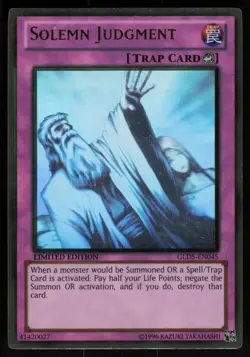 Solemn Judgment GLD5-EN045 Gold Series: Haunted Mine Ghost/Gold Rare YU-GI-OH - Image 1