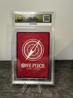 Monkey.D.Luffy OP09-061 ST26 Leader - One Piece TCG - English Card AGS 9.5 - Image 2