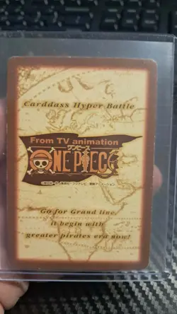 BANDAI One Piece Hyper Battle S51 LUFFY HOLO FOIL SCARCE EARLY CARD VINTAGE - Image 2