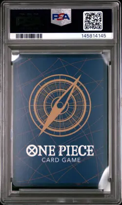 2023 ONE PIECE JPN ULTIMATE DECK ST13-THE THREE BROTHERS MONKEY D. LUFFY PSA 10 - Image 2