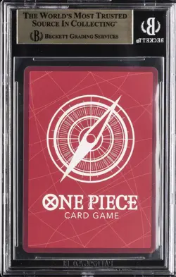 2025 ONE PIECE PROMO JAPANESE ENGLISH VERSION 2ND ANNIV MONKEY D. LUFFY BGS 9.5 - Image 2