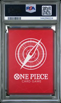 2024 ONE PIECE OP09-EMPERORS IN THE NEW WORLD ALTERNATE ART #001 SHANKS PSA 10 - Image 2