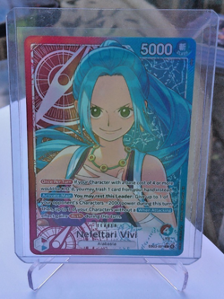 Nefeltari Vivi Alternate Art LEADER EB03-001 One Piece CG Heroines Edition MINT - Image 1