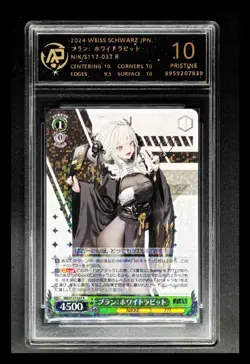 Weiss Schwarz Cards JPN. Blanc: White Rabbit NIK/S117-037 RPA 10 SAME AS PSA 10 - Image 1